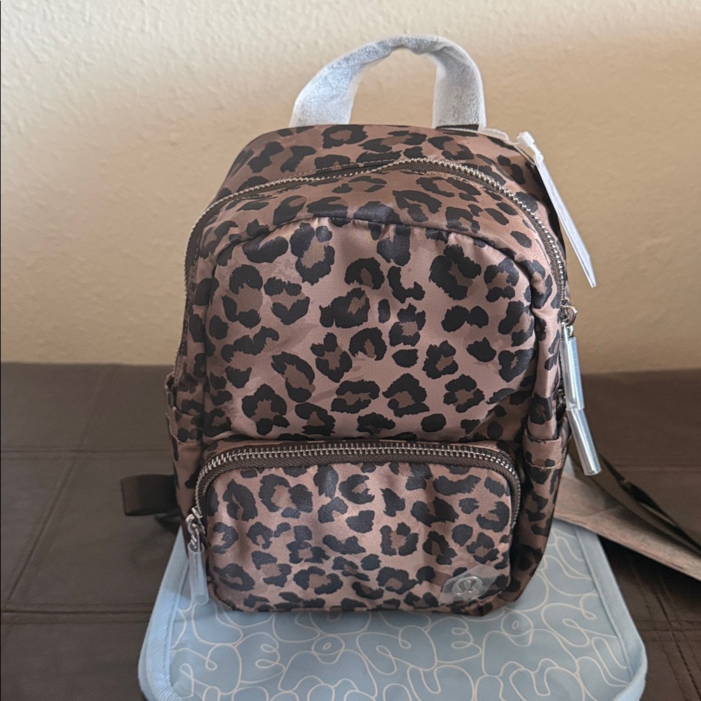 lululemon athletica Leopard Print Backpack